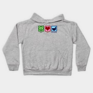 Peace Love Homeopathy Kids Hoodie